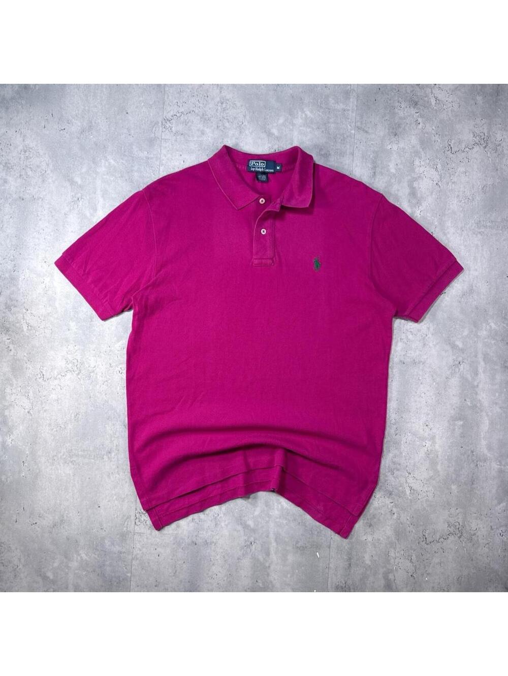 Y2K Polo Ralph Lauren 00s Pink Polo Shirt